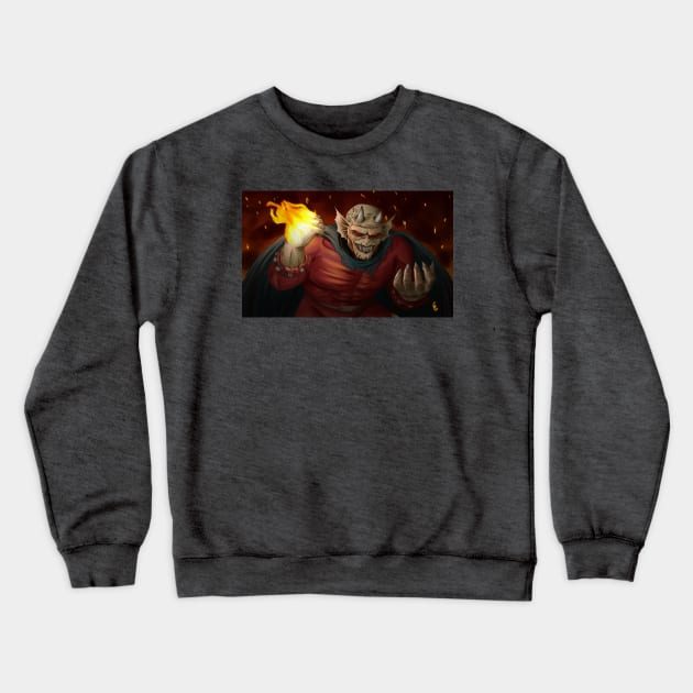 Etrigan Crewneck Sweatshirt by ConnorATerro